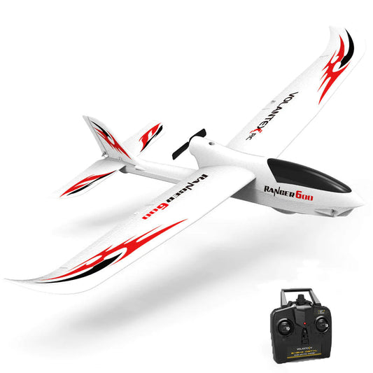 VOLANTEXRC Ranger600 RC Glider w- Xpilot Stabilizer and One Key U-turn for Kids (761-2) RTF