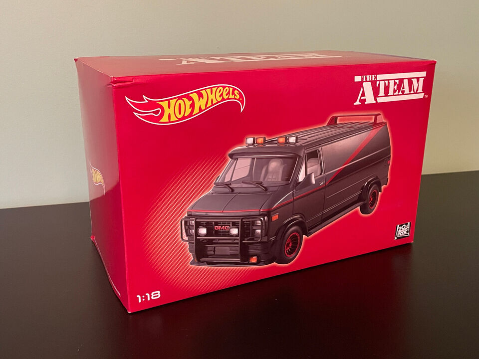 THE A-TEAM 1:18 DIECAST VAN BY: Hot Wheel from 2014