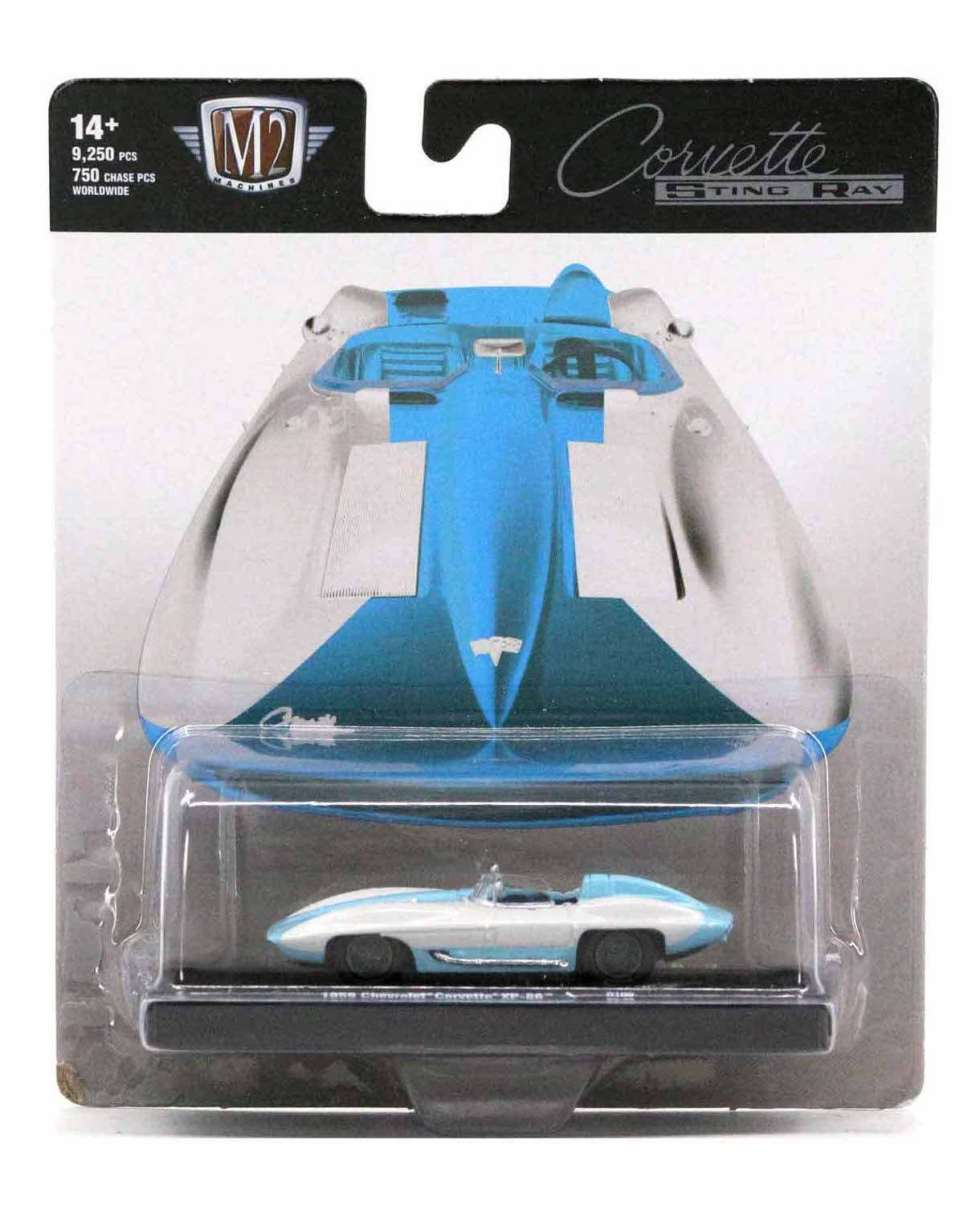 M2 Machines 1959 Chevrolet Corvette XP-86 Auto Drivers R100 1:64