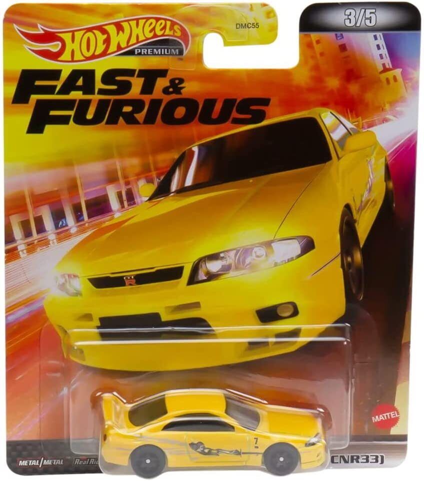 Hot Wheels Retro 2022 Fast & Furious Nissan Skyline GT-R (BCNR33)