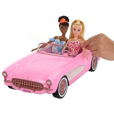 Hot Wheels RC Barbie Corvette Remote Control Car from Barbie: The Movie