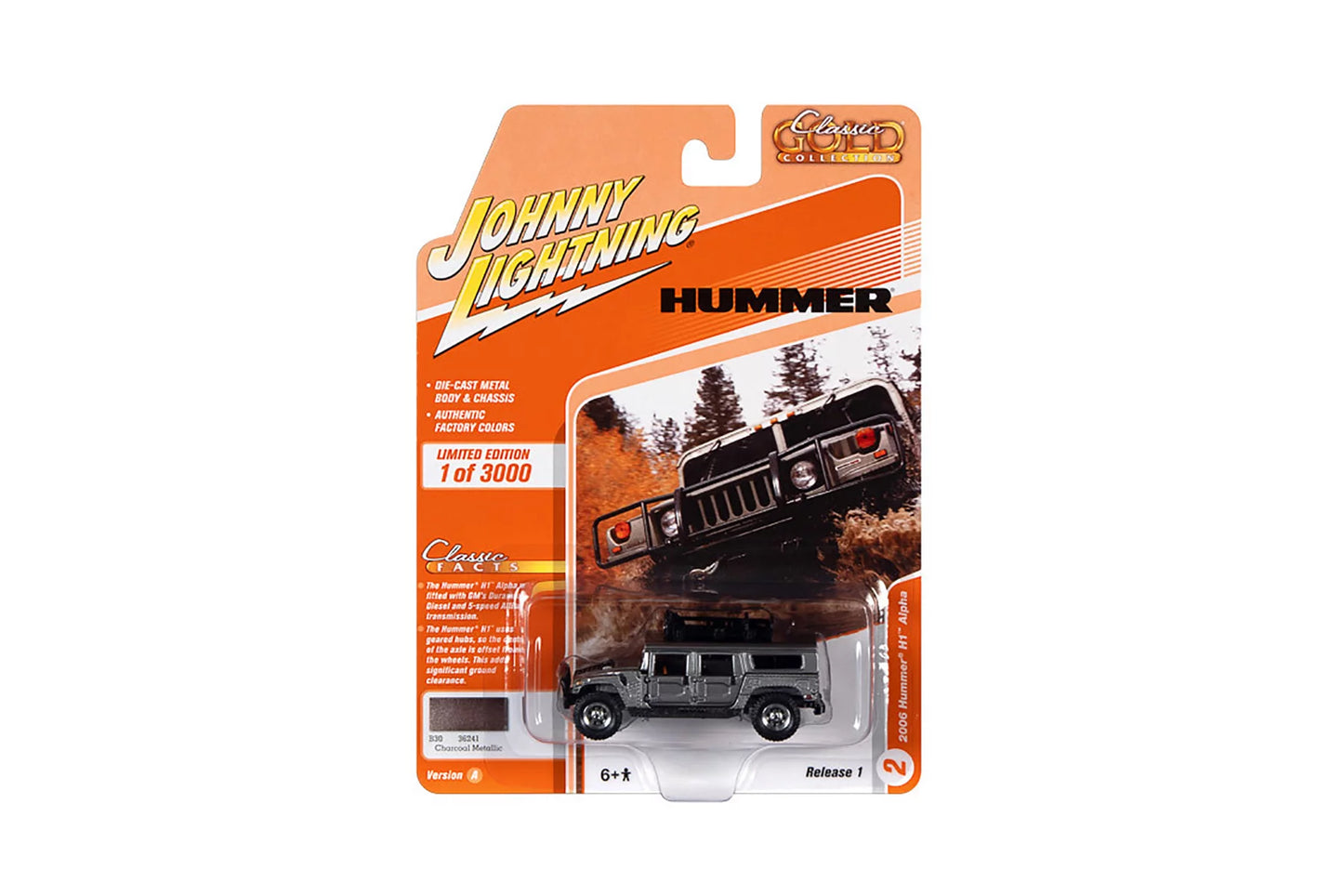 Johnny Lightning 2006 HUMMER H1 ALPHA JLCG024