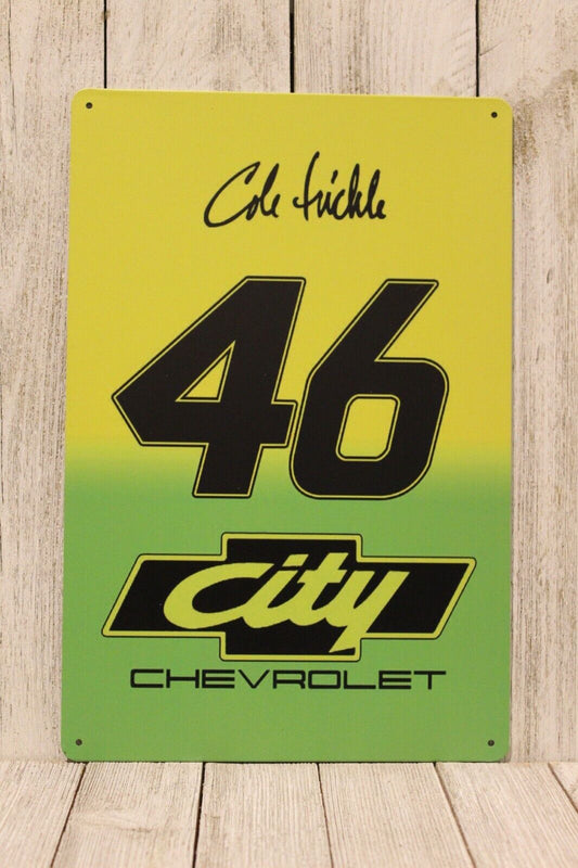 City Racing Tin Metal Sign Movie Poster 46 Cole Trickle Days of Thunder  #46