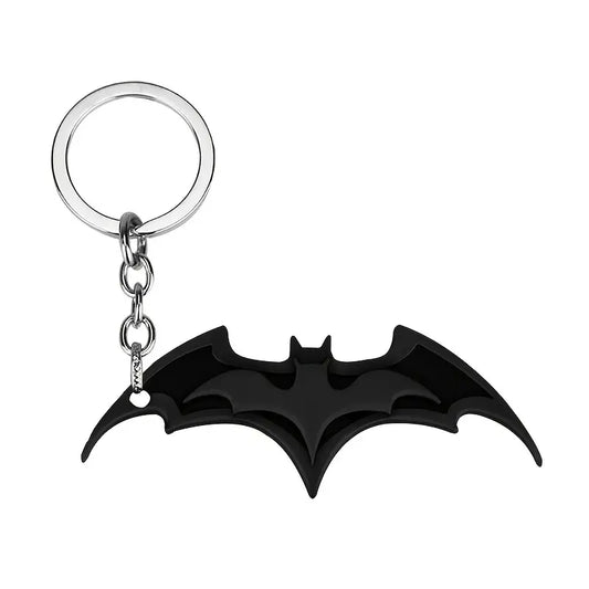 BATMAN Bat Logo Alloy Keychain Metal Pendant Keyrings & Keychains
