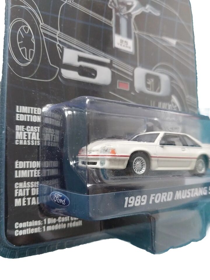 1989 FORD MUSTANG 5.0 25 YEARS ANNIVERSARY EDITION GREENLIGHT "FOX BODY"