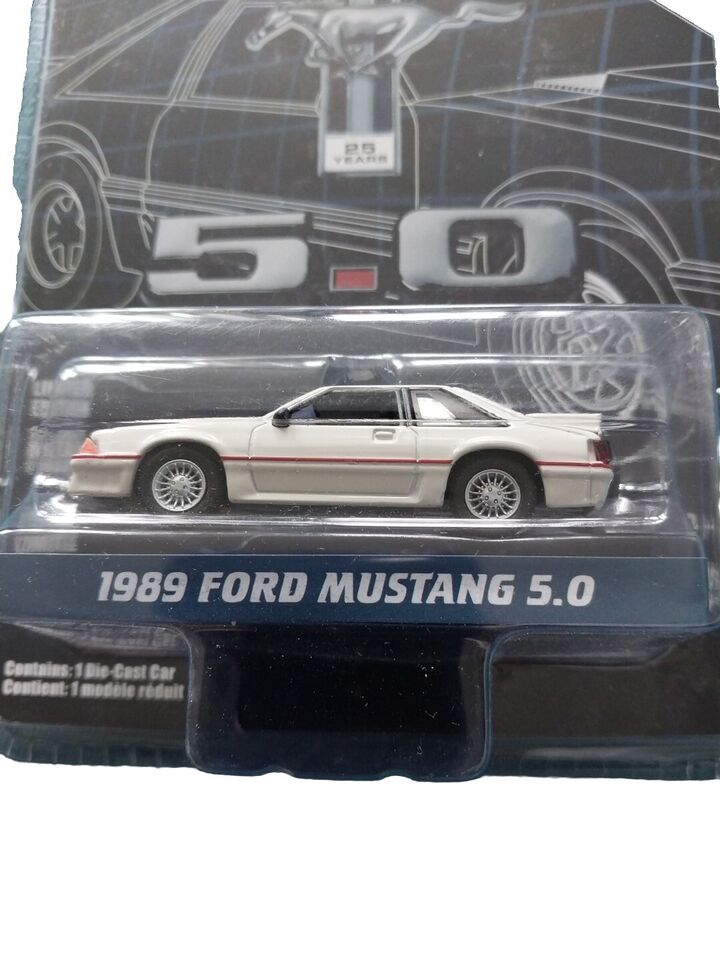 1989 FORD MUSTANG 5.0 25 YEARS ANNIVERSARY EDITION GREENLIGHT "FOX BODY"