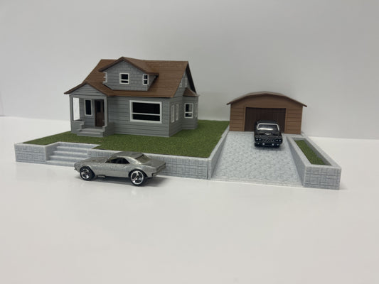 FAST AND THE FURIOUS "TORETTO HOUSE" CUSTOM MADE FOR 1:64 1/64 CARS!