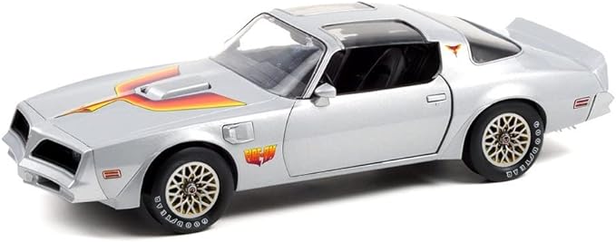 1977 Pontiac Firebird "Fire Am" by Greenlight Artisan (VSE) in Silver with Hood Bird