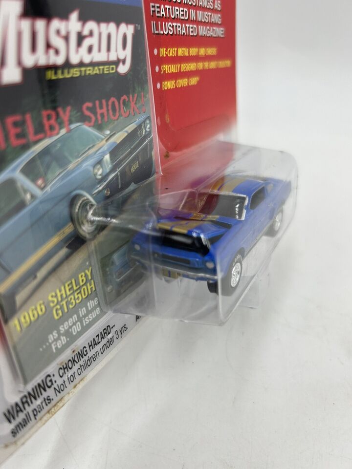 2001 Johnny Lightning 'Mustang Illustrated' | 1966 Shelby GT350H Mustang 1:64