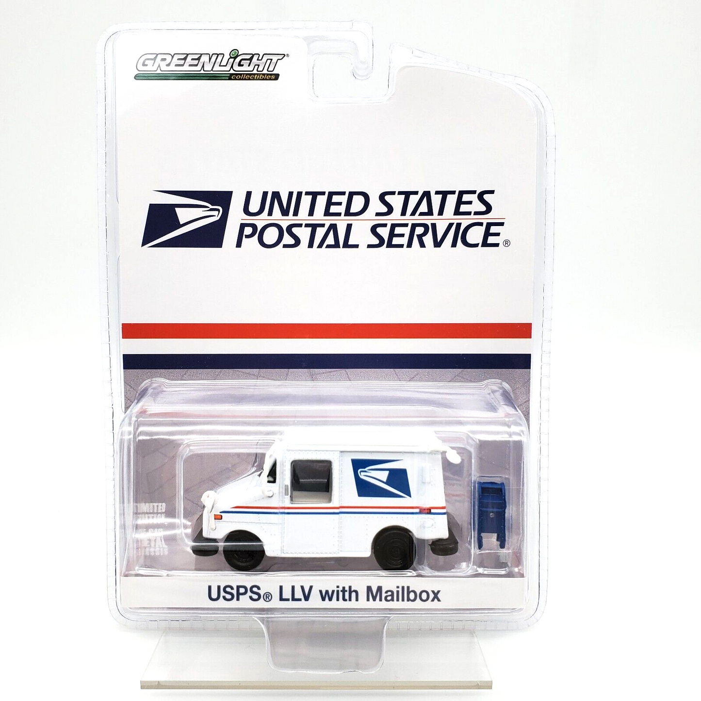 Greenlight 1:64 USPS LLV Postal Delivery Vehicle & Mailbox