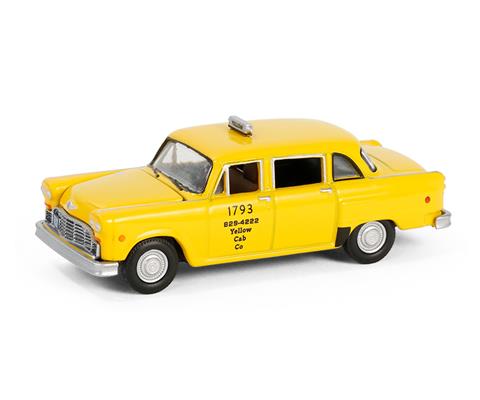 1:64 Hollywood Series 42 - Ferris Bueller's Day Off (1986) - 1980 Checker Taxicab Yellow Cab #1793