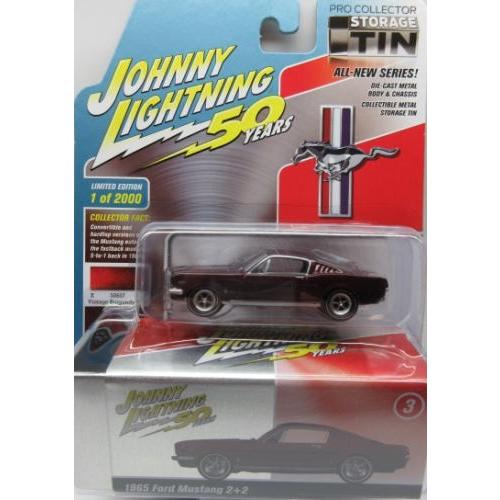 1965 '65 FORD MUSTANG 2+2 V/A COLLECTOR STORAGE TIN JOHNNY LIGHTNING 2019