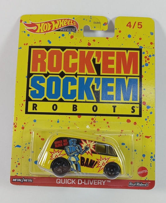 Hot Wheels Premium Rock'em Sock'em Robots Quick D-livery #4/5