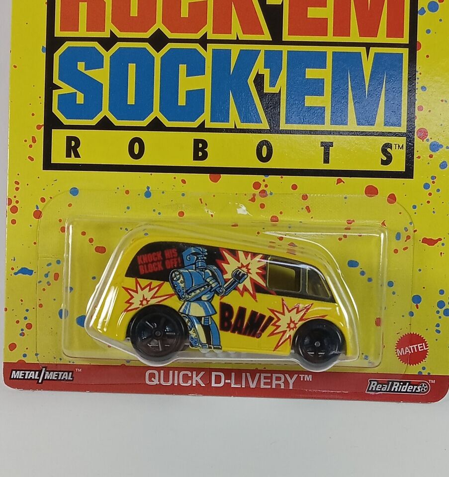 Hot Wheels Premium Rock'em Sock'em Robots Quick D-livery #4/5