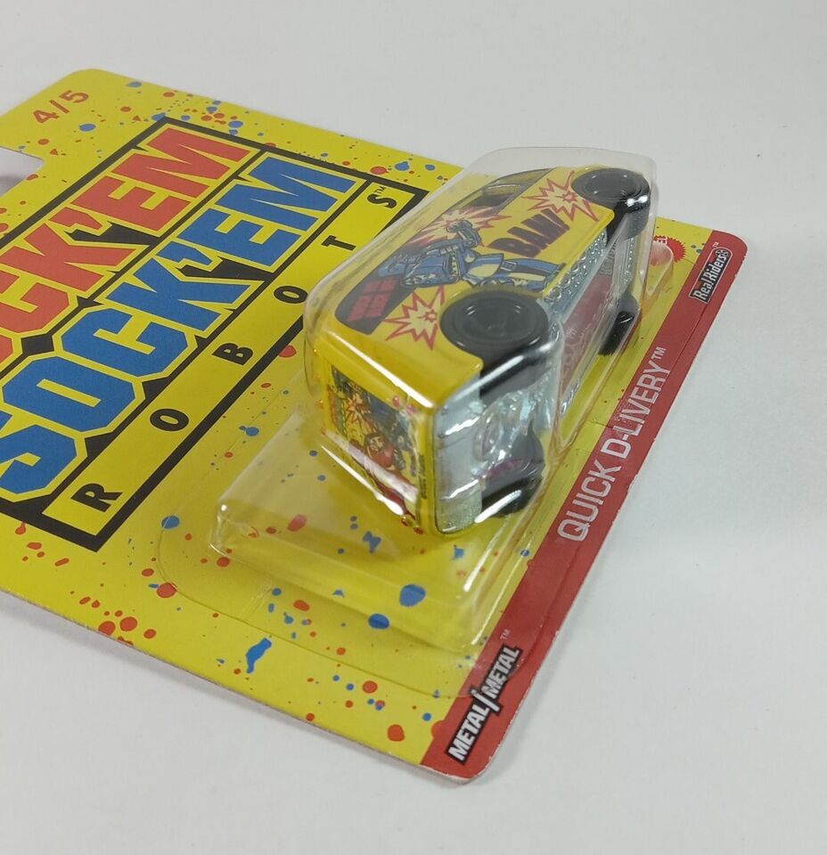 Hot Wheels Premium Rock'em Sock'em Robots Quick D-livery #4/5