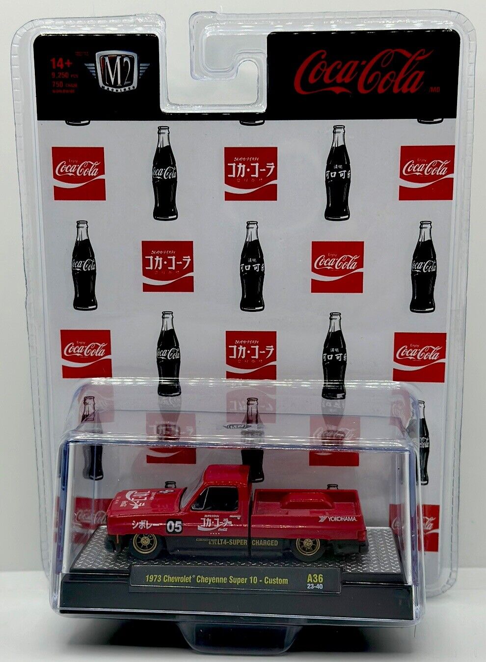 M2 Machines 1973 Chevrolet Cheyenne Super 10 Custom Truck Coca-Cola A36 1:64