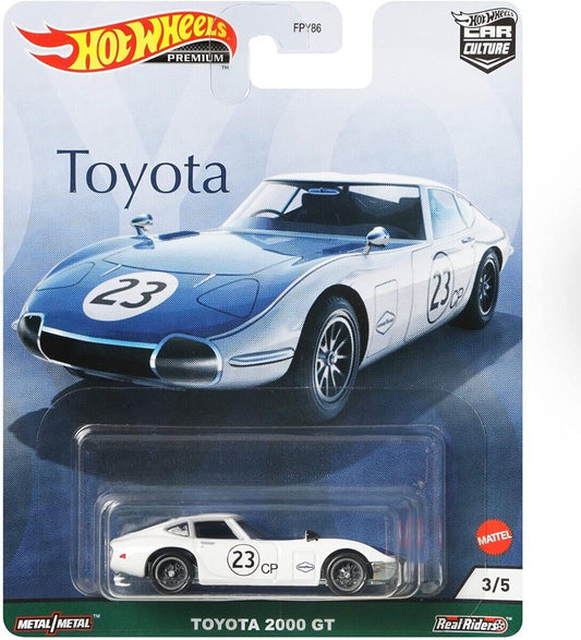 2021 Hot Wheels Car Culture "Toyota" Toyota 2000 GT 1/64 Diecast Model Car GRJ98