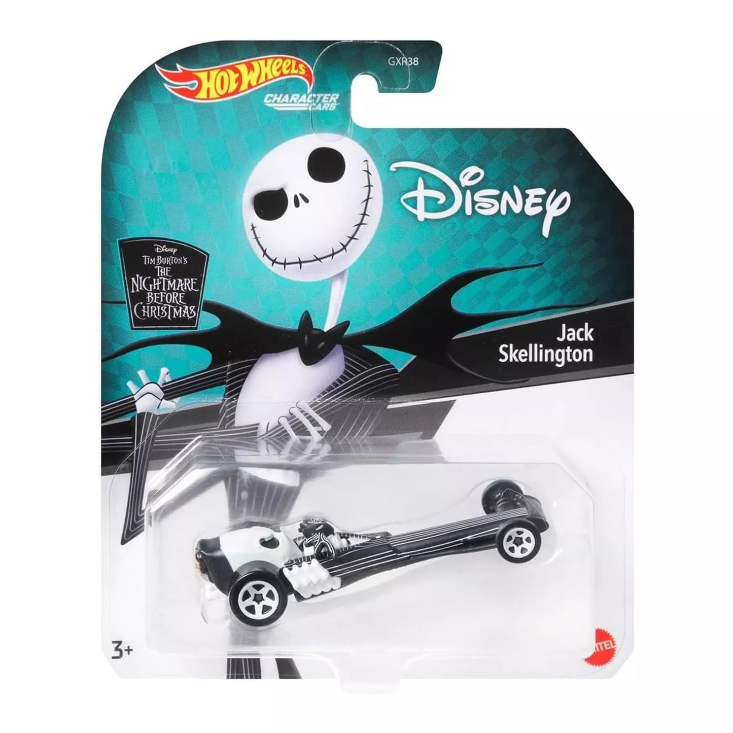 2017 Hot Wheels Disney Nightmare Before Christmas Jack Skellington Car (HNP12)