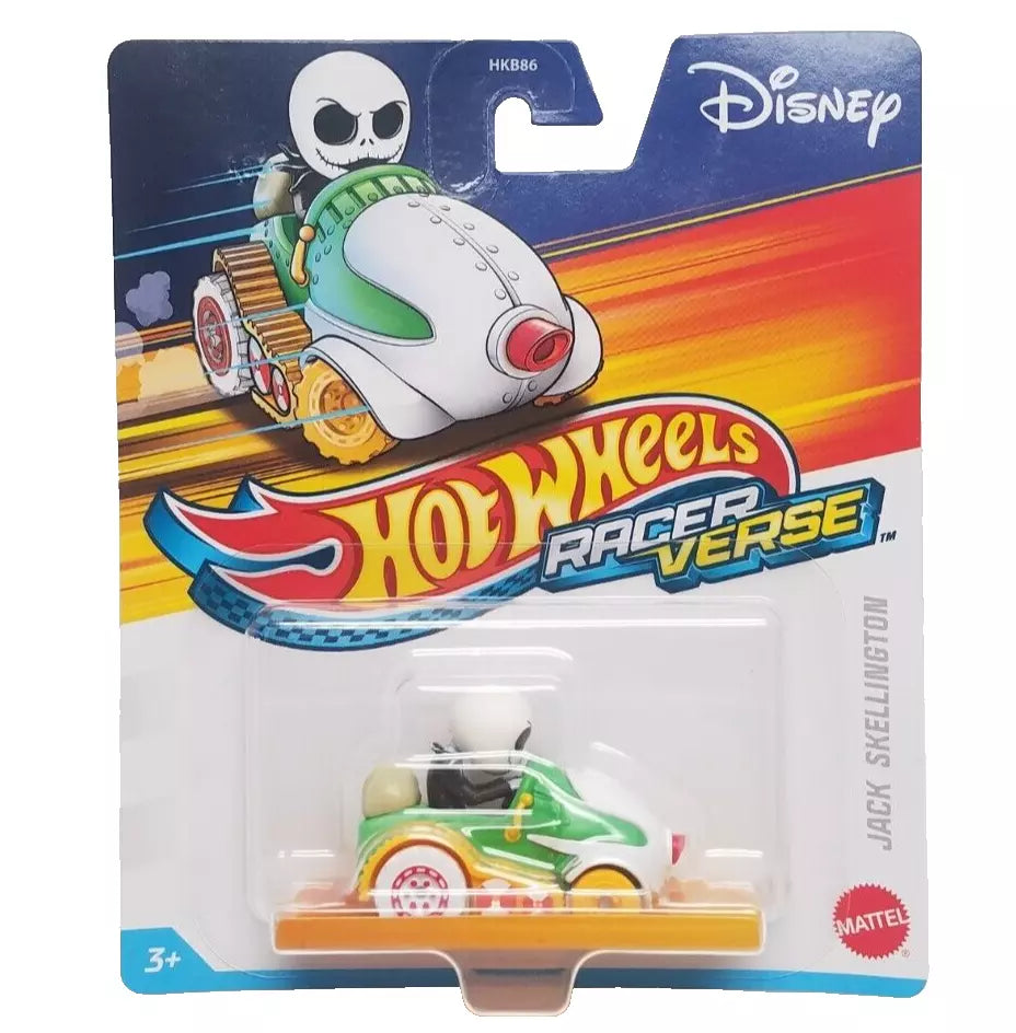 Hot Wheels RacerVerse Disney Jack Skellington Die Cast Car HKC03