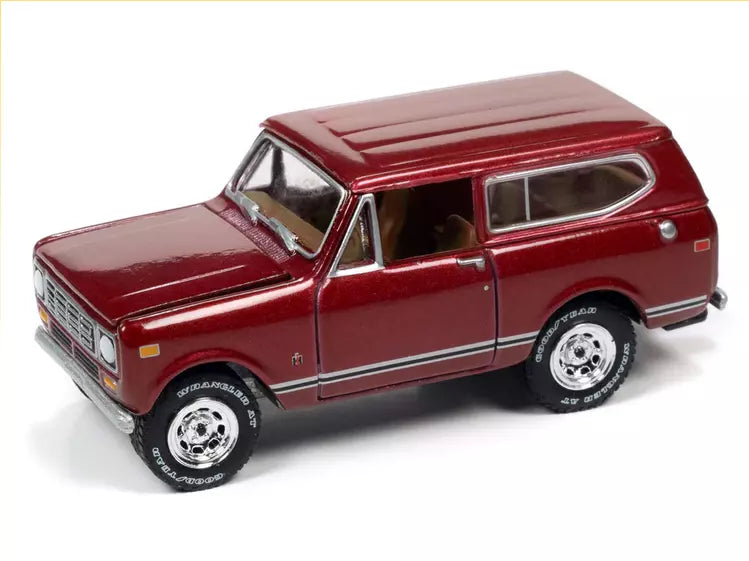 JOHNNY LIGHTNING 1:64 1979 INTERNATIONAL SCOUT II MAROON MODEL JLCG026-JLSP168 A