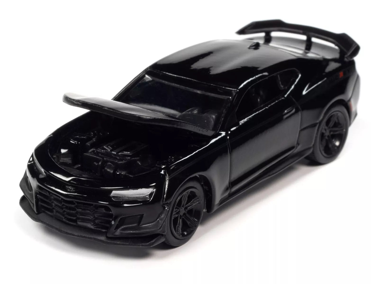 Auto World AWSP094A - 1:64 Premium Series 2019 Nickey Chevy Camaro ZL1 1LE Black