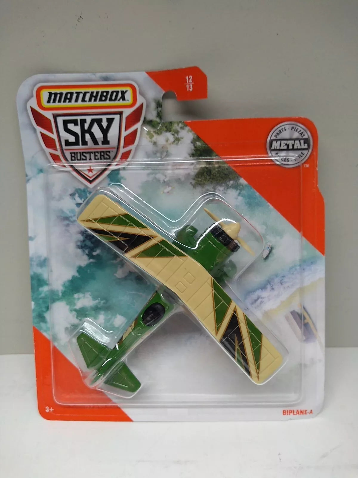 Matchbox Sky Busters 12/13 Biplane-A