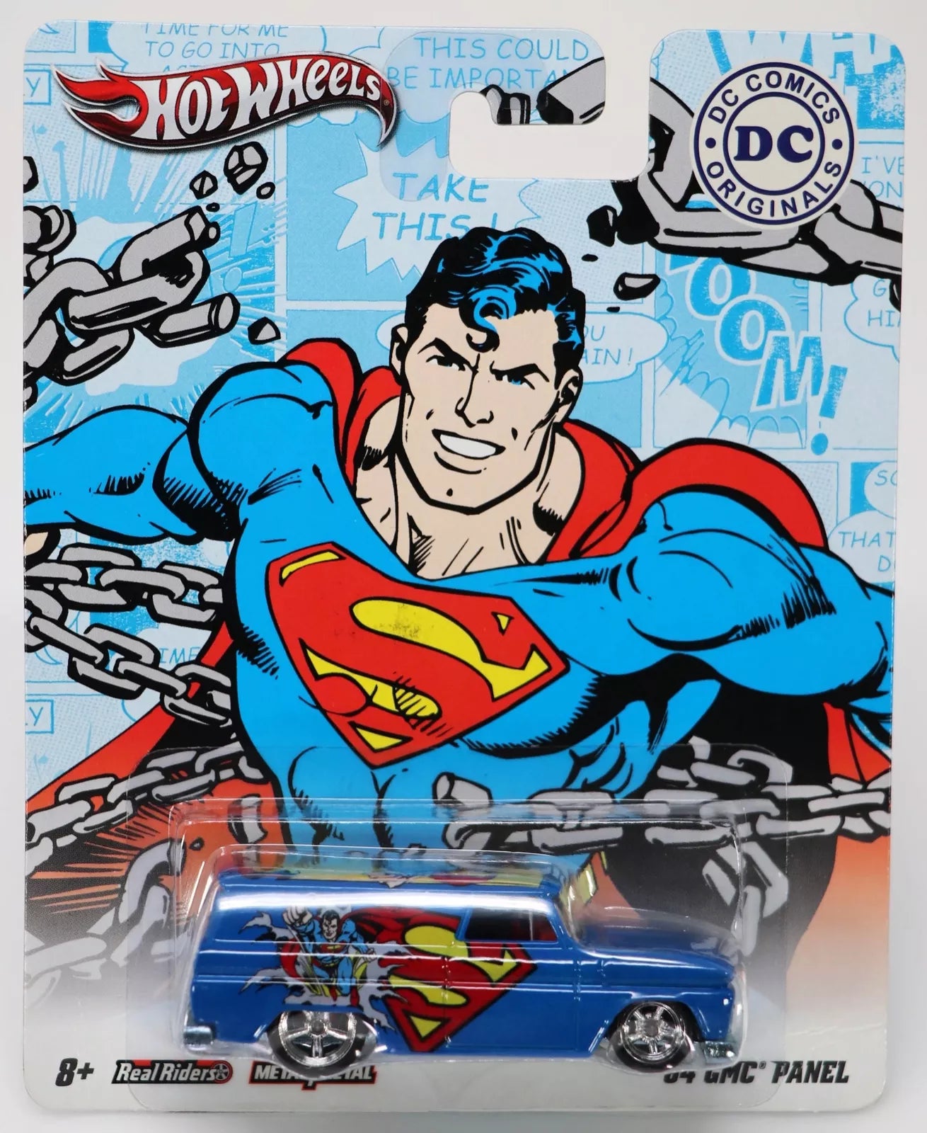 Hot Wheels Superman '64 GMC Panel DC Comics Originals #V6810 2011 1:64