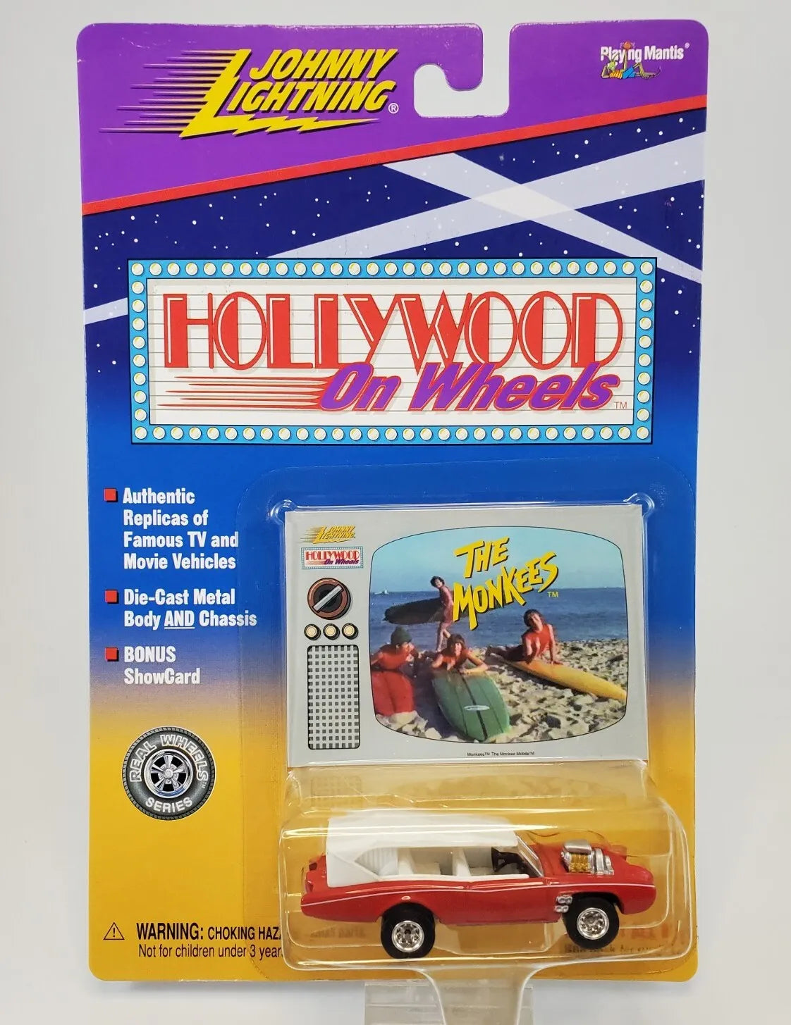 Johnny lightning Monkees Red Hollywood On Wheels  1:64