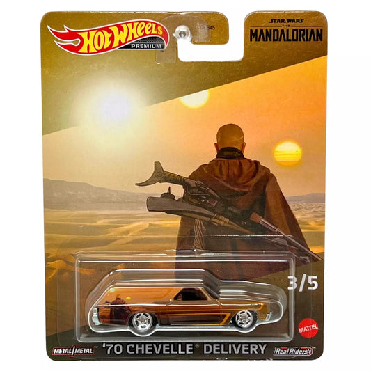 Hot Wheels Premium Star Wars The Mandalorian 1970 Chevelle Delivery 1:64 Diecast