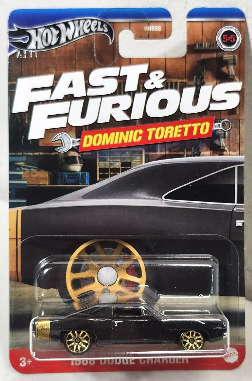 2024 Hot Wheels Fast & Furious Dominic Toretto 1968 Dodge Charger 1:64