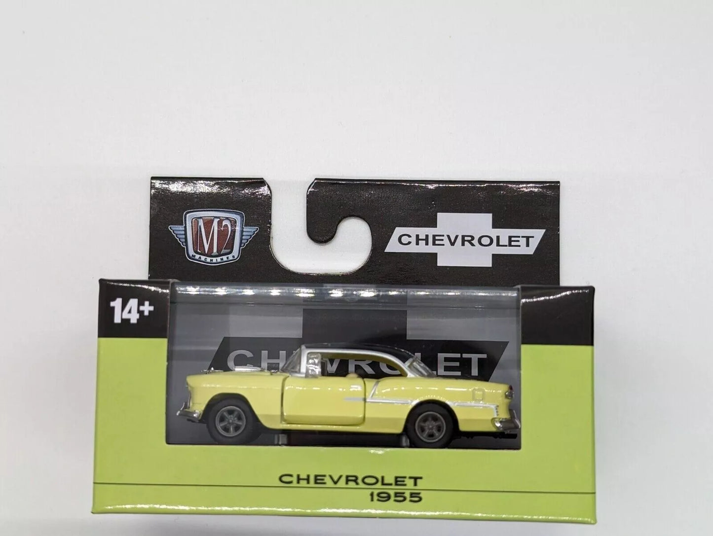 M2 Machines 1:64 scale die-cast 1955 Chevrolet Chevy Bel Air 2-door hardtop