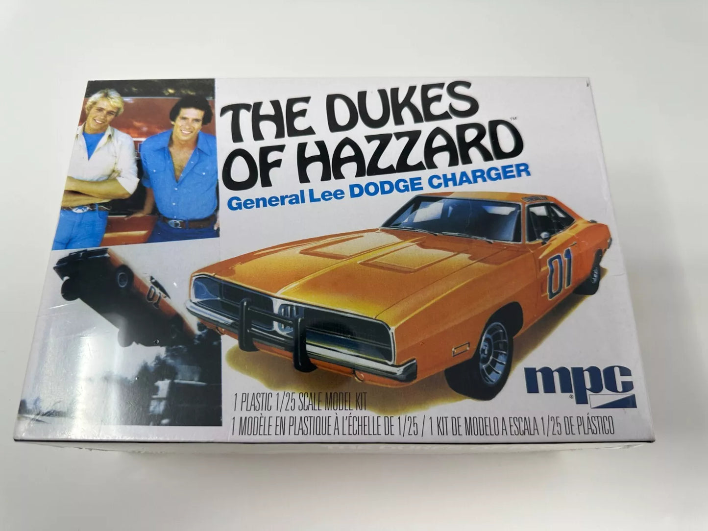 MPC The Dukes of Hazzard General Lee Dodge Charger 1:25 Vintage Model