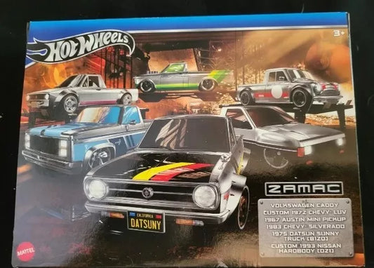 2024 HOT WHEELS ZAMAC TRUCK SET 6 PACK BOX SET