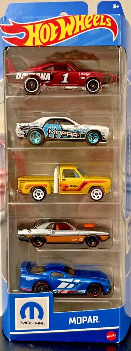 Mattel Hot Wheels Indonesia Classic Dodge Vehicles ~ 2024 MOPAR 5-Pack