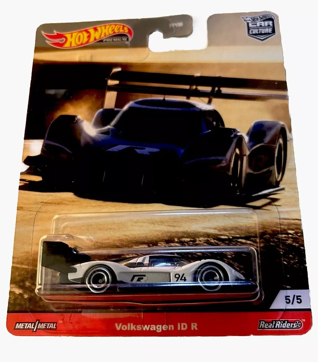 Hot Wheels Volkswagen ID R Premium Car Culture Thrill Climbers 2020 Real Riders