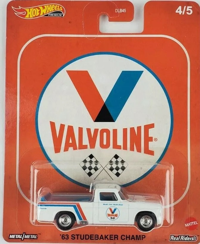 Hot Wheels Studebaker Champ 63 Valvoline Pop Culture DLB45-956H 1/64 4/5