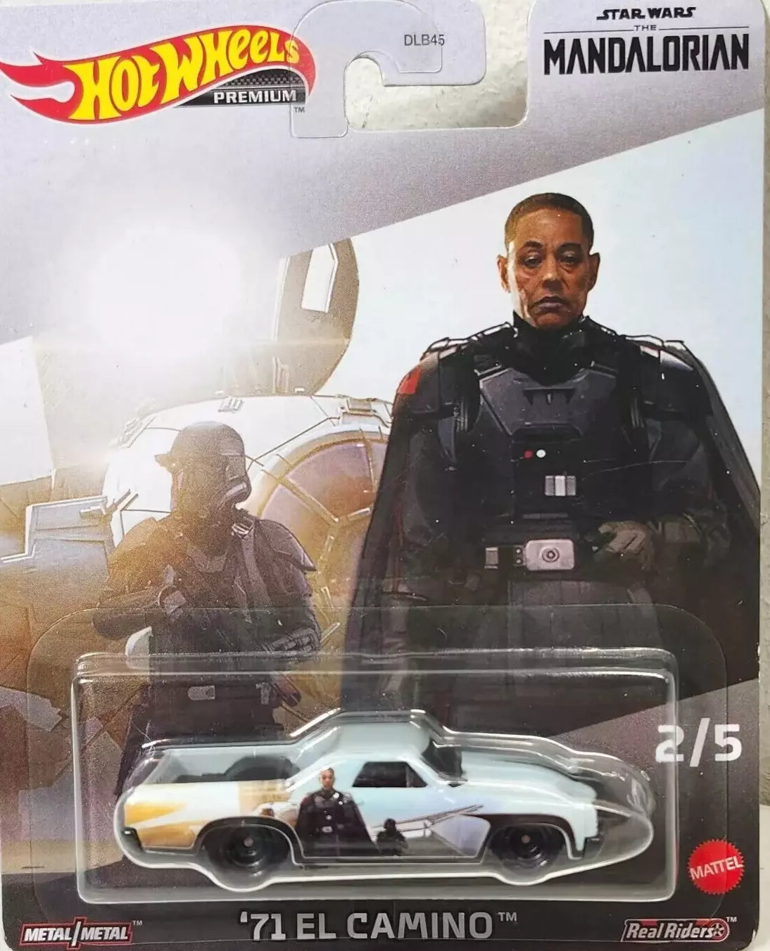 2023 Hot Wheels Premium Star Wars Mandalorian 1971 Chevy El Camino #2 Car NEW