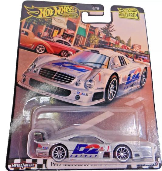 1997 Mercedes- Benz CLK-GTR Hot Wheels Boulevard Premium New in Package GJT68