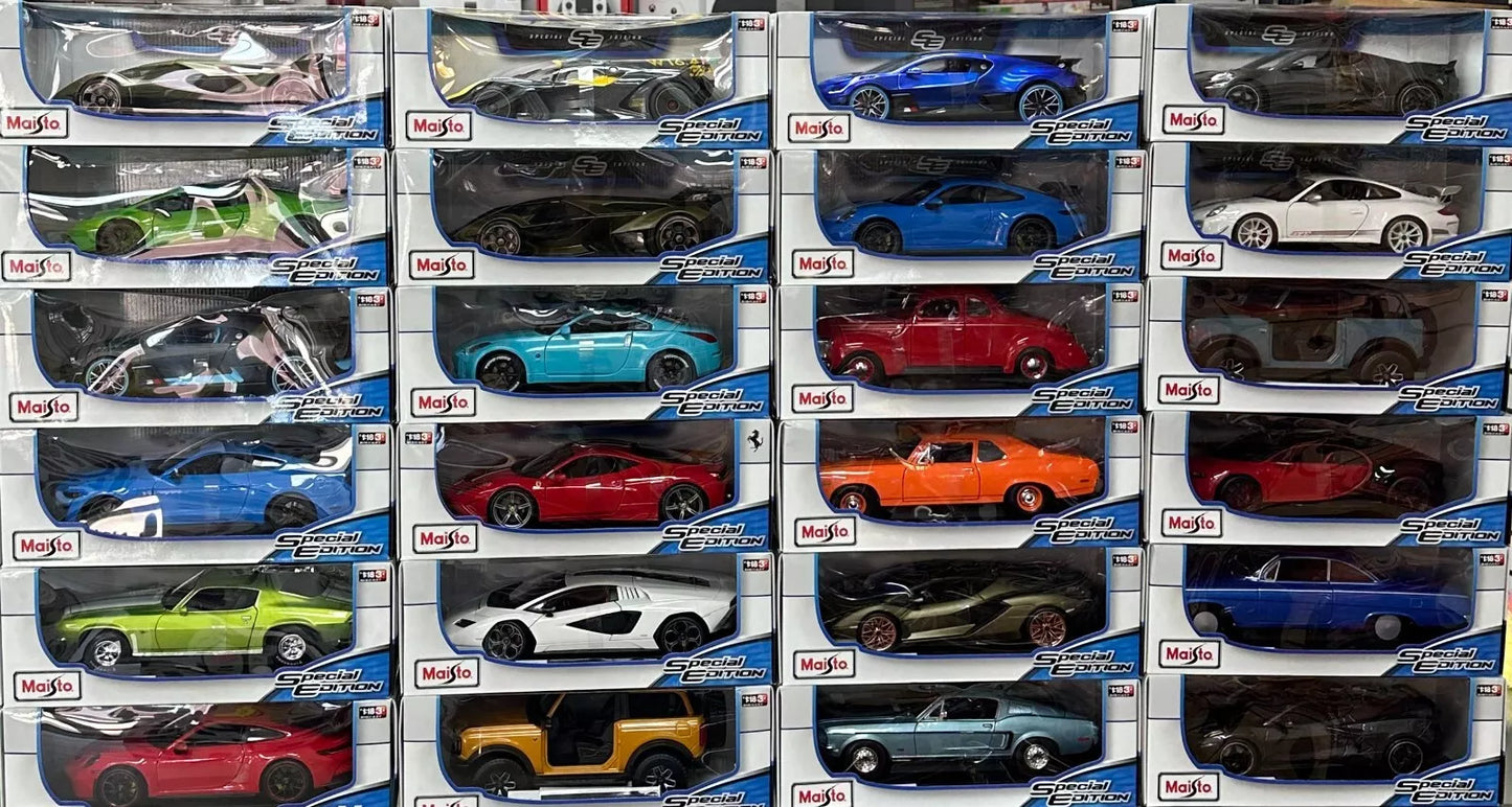 Maisto Diecast Car Special Edition 1:18 Scale Multiple Models "YOU PICK"