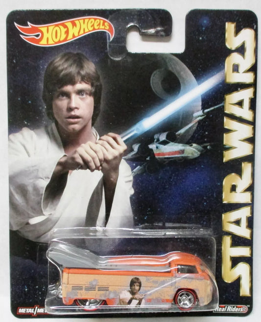 2015 HOT WHEELS POP CULTURE STAR WARS VOLKSWAGEN DRAG TRUCK REAL RIDERS