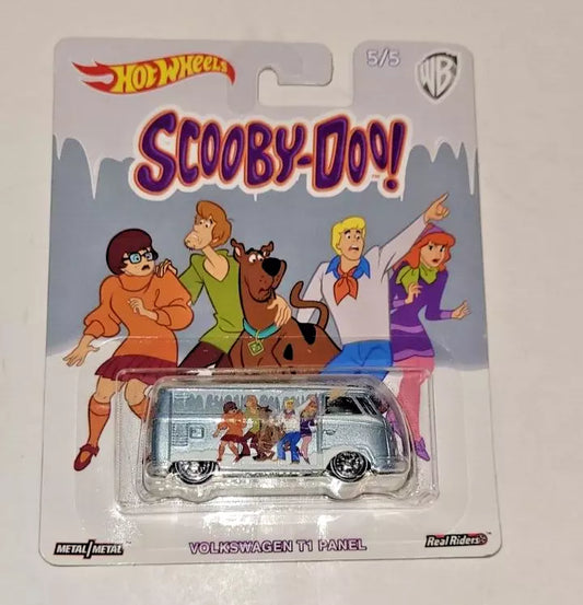 2017 Mattel Hot Wheels Scooby Doo Volkswagen T1 Panel Real Riders 5/5 Metal