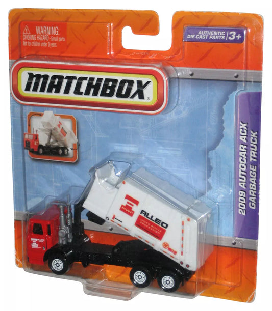 Matchbo Alleo 2009 Autocar ACX Garbage Truck RED/WHITE