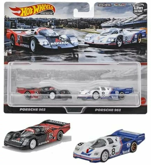 New HOT WHEELS Porsche 962 Car Culture 2 Pack Advan Valvoline HBM02 2021