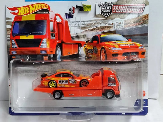 Hot Wheels Team Transport Series #40 Nissan Silvia (S15) and Aero Lift