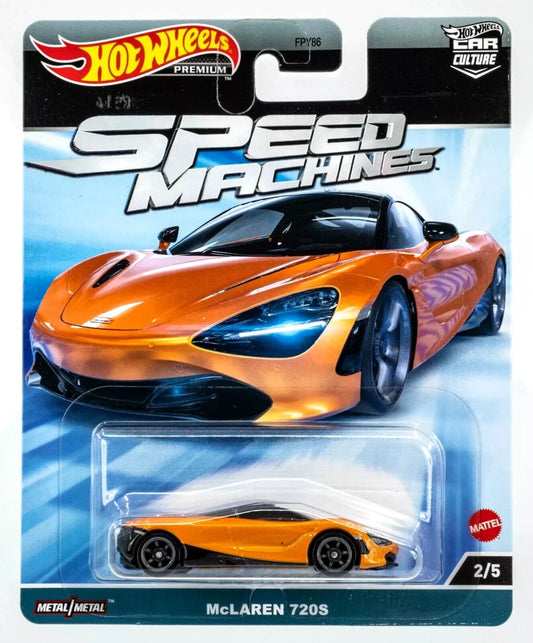 2023 Hot Wheels Speed Machines McLaren 720S CAR CULTURE