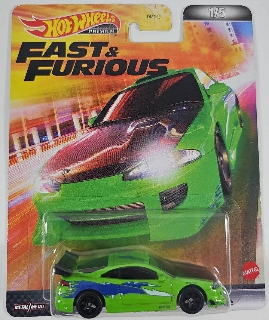 Hot wheels Fast & Furious Mitsubishi Eclipse - Brian's '95 Mitsubishi Eclipse