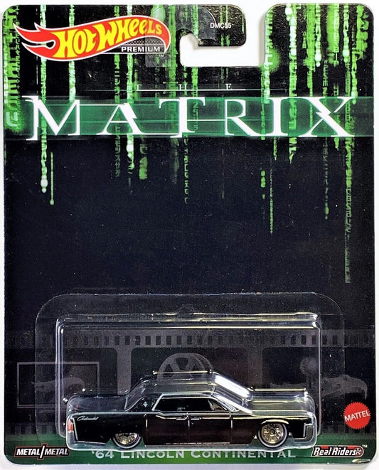 1964 Lincoln Continental Matrix 2022 Hot Wheels Retro Entertainment DMC55-957M