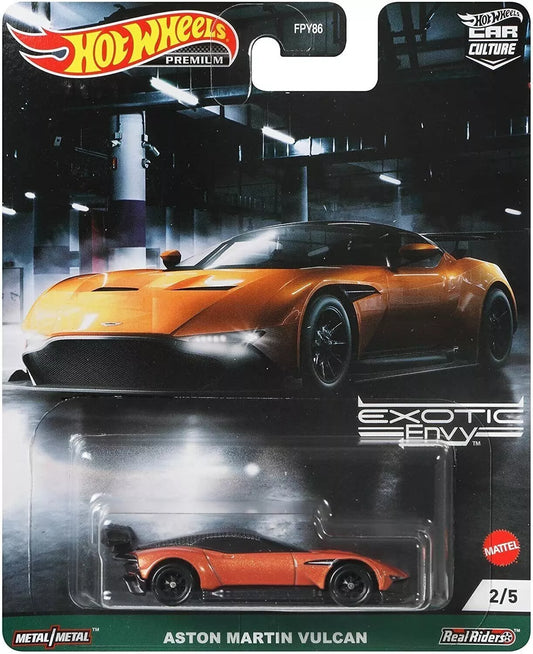 2021 HOT WHEELS PREMIUM CAR CULTURE EXOTIC ENVY ASTON MARTIN VULCAN GRJ77