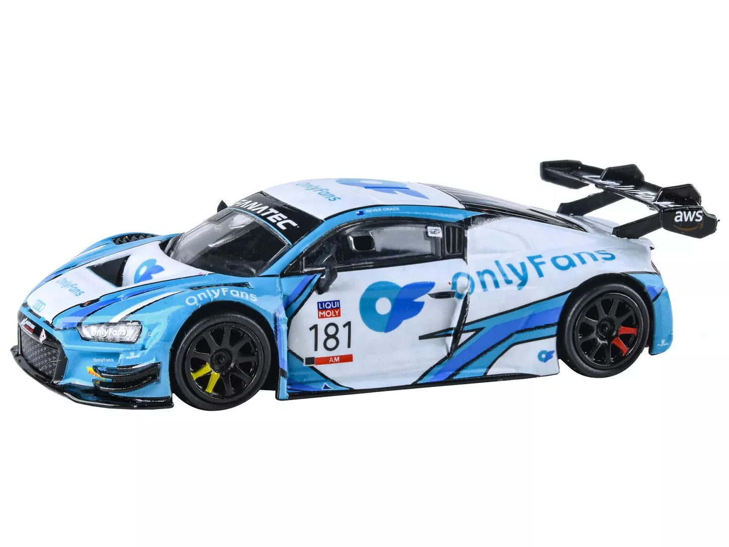 2024 Audi R8 LMS Evo II #181 Diecast Model Car - Renee Gracie, GT World ONLY FANS