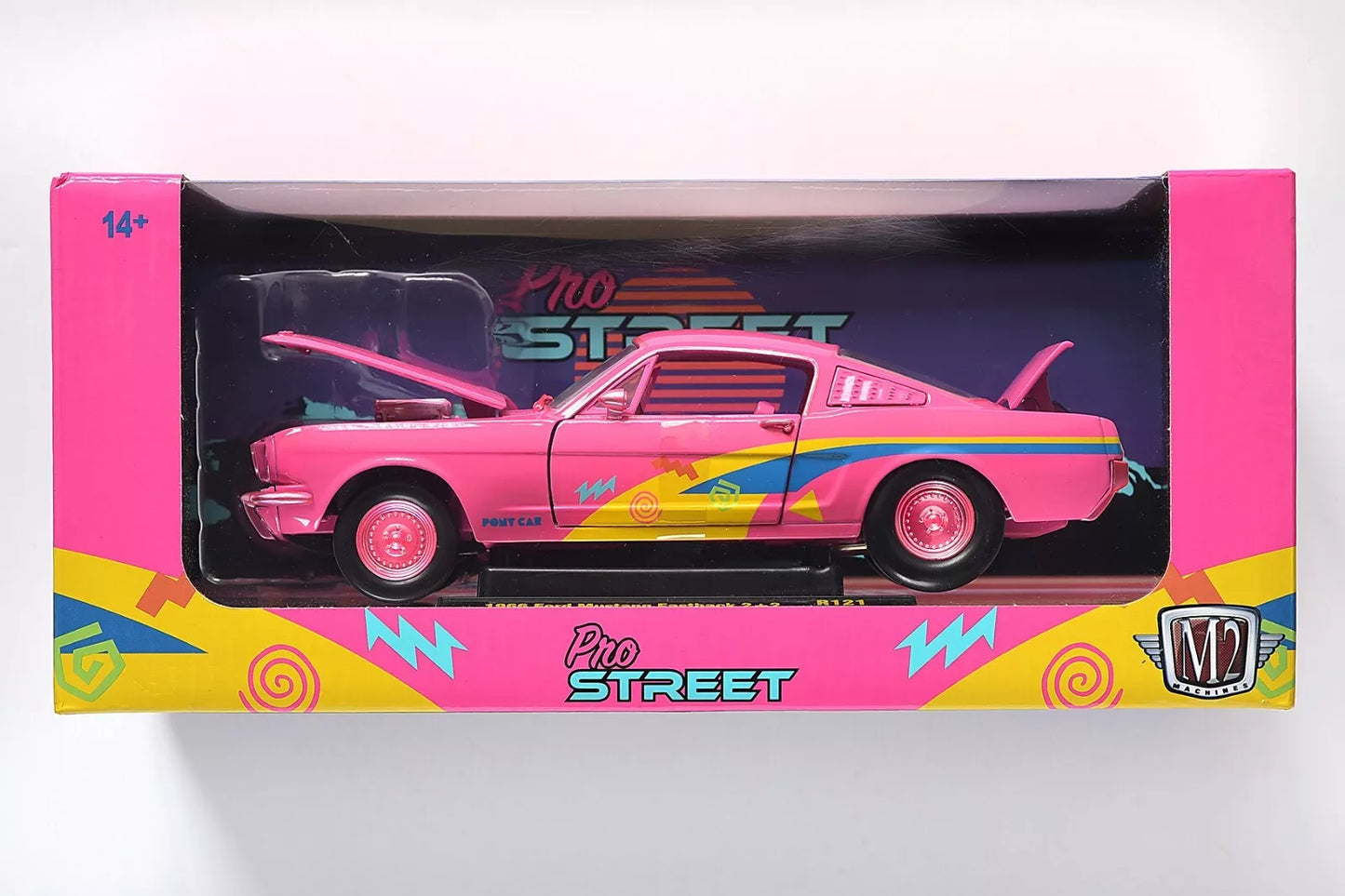 M2 Machines Pro Street CHASE 1966 Ford Mustang Fastback 2 + 2 (1/24 scale)